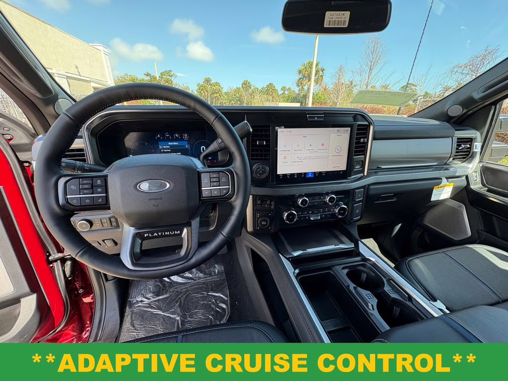 2026 Ruby Red Metallic Tinted Clearcoat Ford Super Duty F-350 SRW Platinum 4X4 Truck