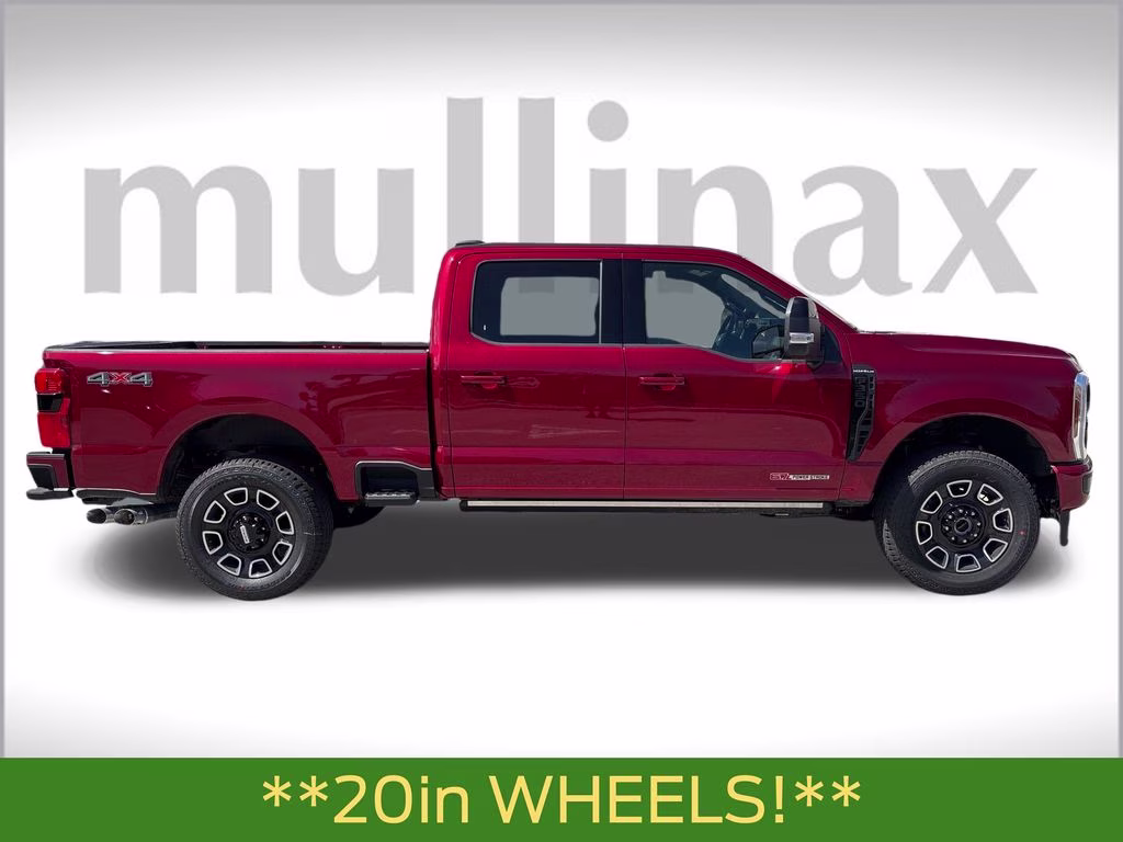 2026 Ruby Red Metallic Tinted Clearcoat Ford Super Duty F-350 SRW Platinum 4X4 Truck