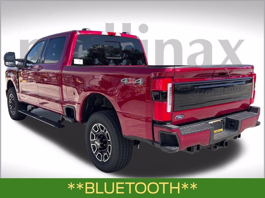 2026 Ruby Red Metallic Tinted Clearcoat Ford Super Duty F-350 SRW Platinum 4X4 Truck