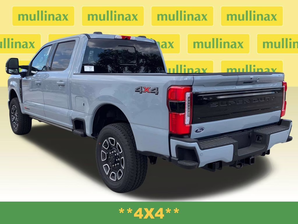 2026 Glacier Gray Metallic TriCoat Ford Super Duty F-350 SRW Platinum 4X4 Truck