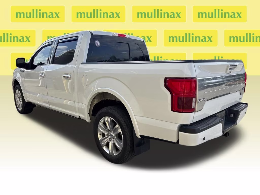 2020 Star White Metallic Tri-Coat Ford F-150 Platinum 4X4 Truck