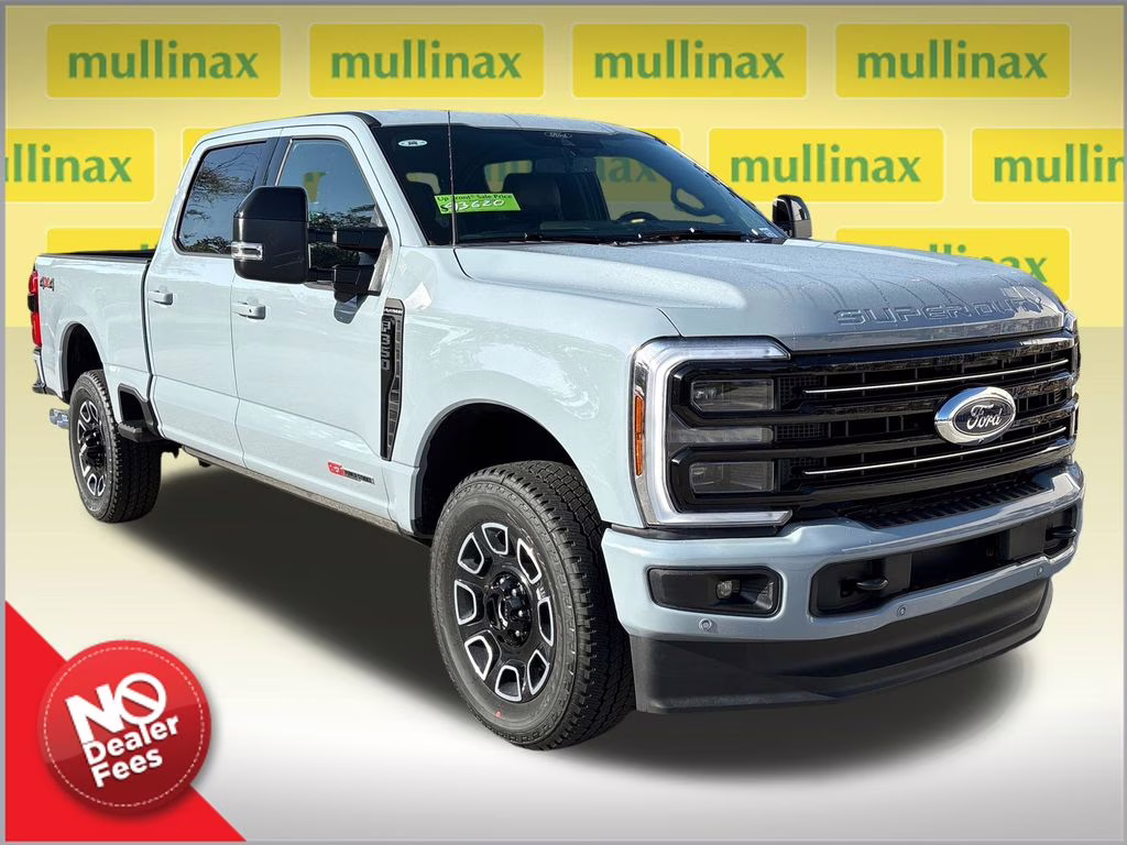 2026 Glacier Gray Metallic TriCoat Ford Super Duty F-350 SRW Platinum 4X4 Truck