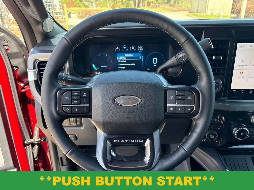 2026 Ruby Red Metallic Tinted Clearcoat Ford Super Duty F-350 SRW Platinum 4X4 Truck