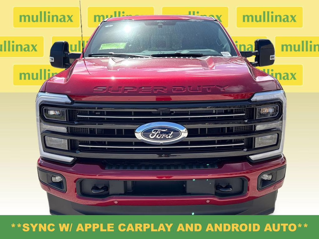 2026 Ruby Red Metallic Tinted Clearcoat Ford Super Duty F-350 SRW Platinum 4X4 Truck