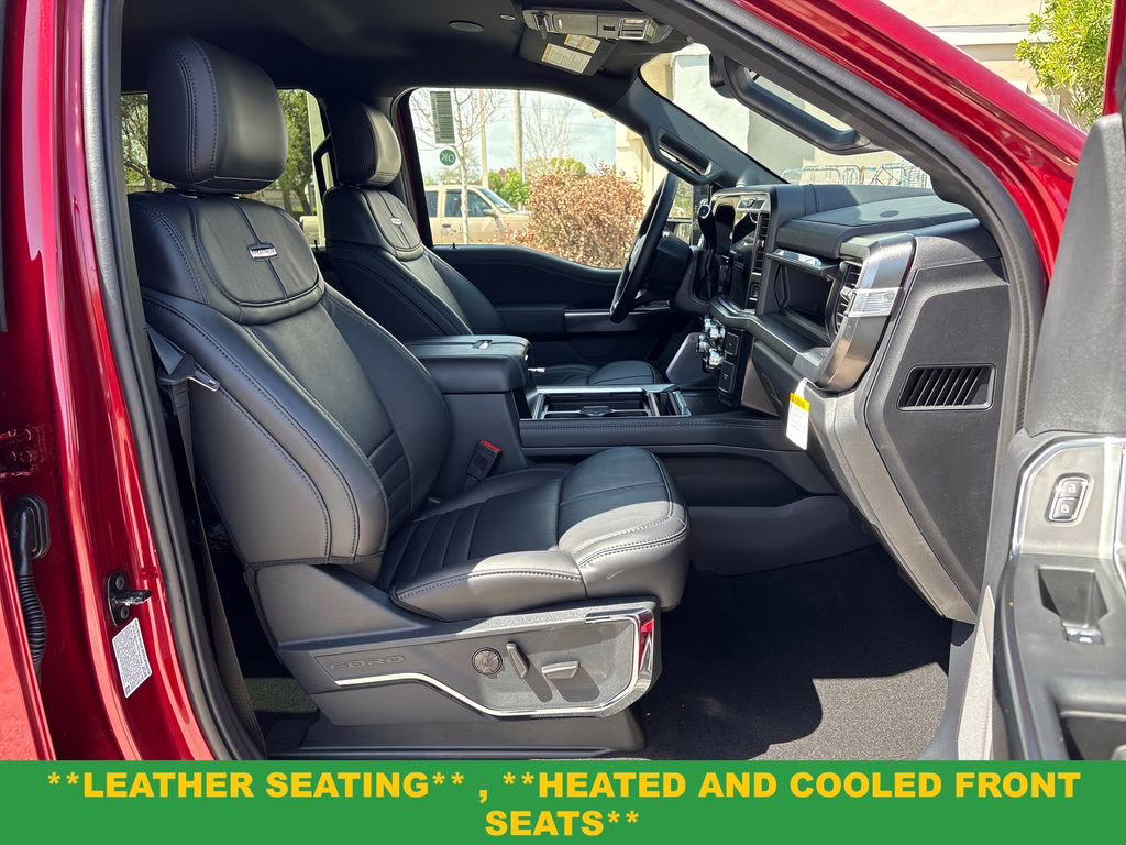 2026 Ruby Red Metallic Tinted Clearcoat Ford Super Duty F-350 SRW Platinum 4X4 Truck