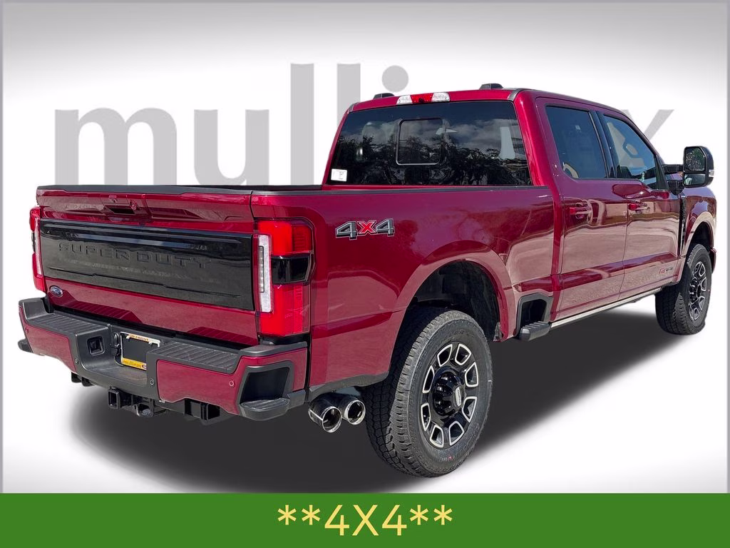 2026 Ruby Red Metallic Tinted Clearcoat Ford Super Duty F-350 SRW Platinum 4X4 Truck