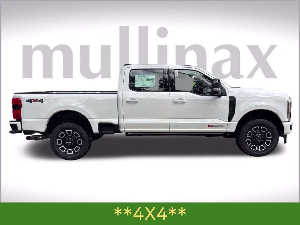 2026 Star White Metallic Tri-Coat Ford Super Duty F-350 SRW Platinum 4X4 Truck