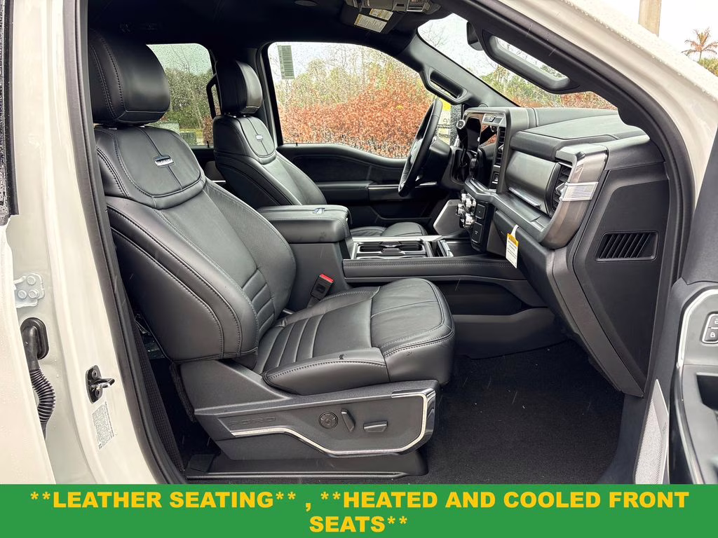 2026 Star White Metallic Tri-Coat Ford Super Duty F-350 SRW Platinum 4X4 Truck