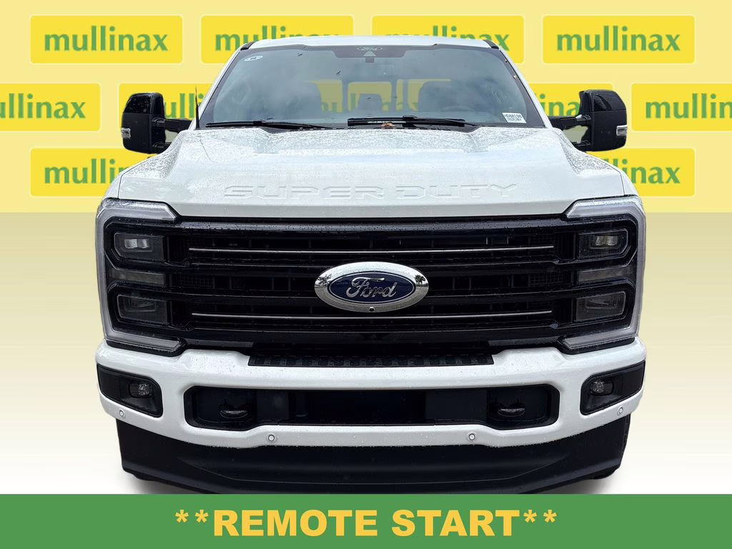2026 Star White Metallic Tri-Coat Ford Super Duty F-350 SRW Platinum 4X4 Truck