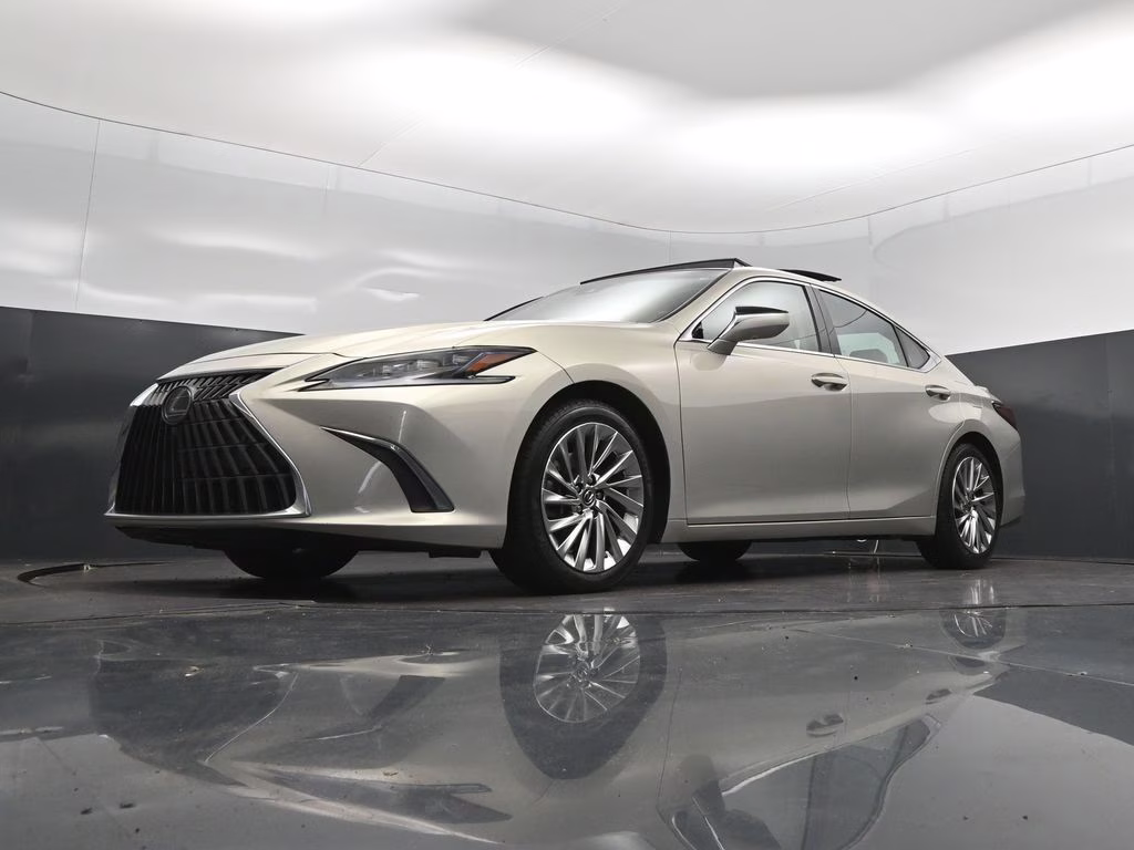 2022 Beige Metallic Lexus ES 350 Ultra Luxury FWD Sedan