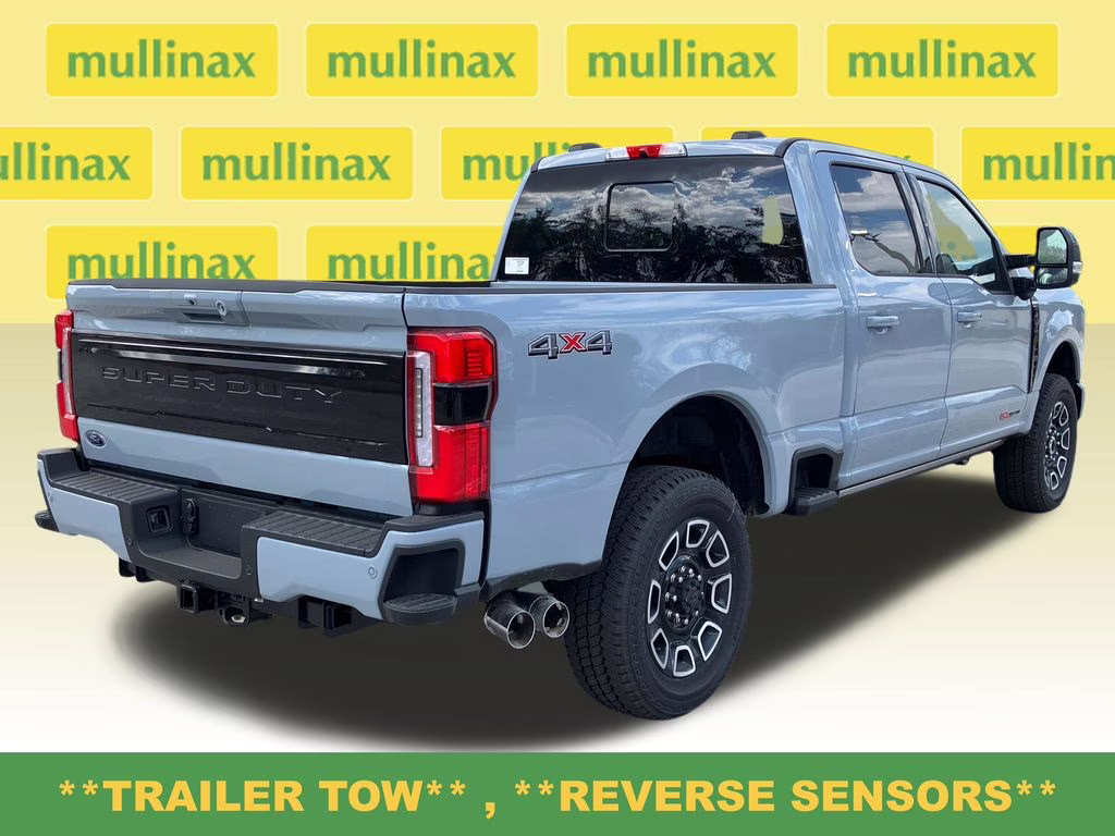 2026 Glacier Gray Metallic TriCoat Ford Super Duty F-350 SRW Platinum 4X4 Truck