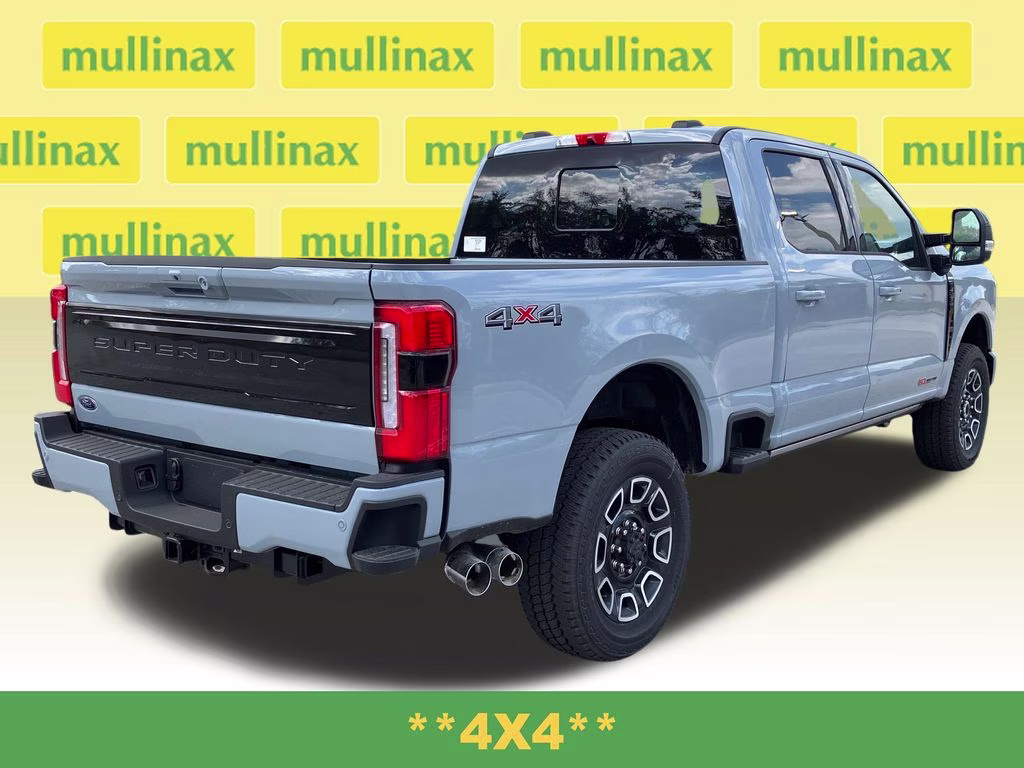 2026 Glacier Gray Metallic TriCoat Ford Super Duty F-350 SRW Platinum 4X4 Truck