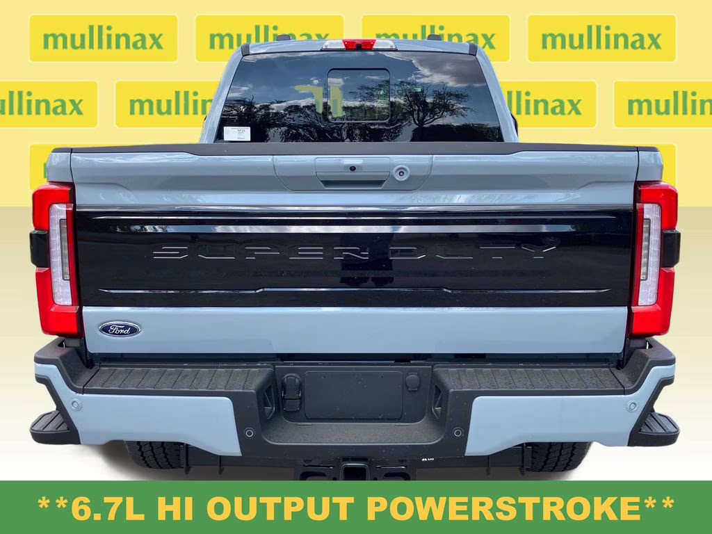 2026 Glacier Gray Metallic TriCoat Ford Super Duty F-350 SRW Platinum 4X4 Truck