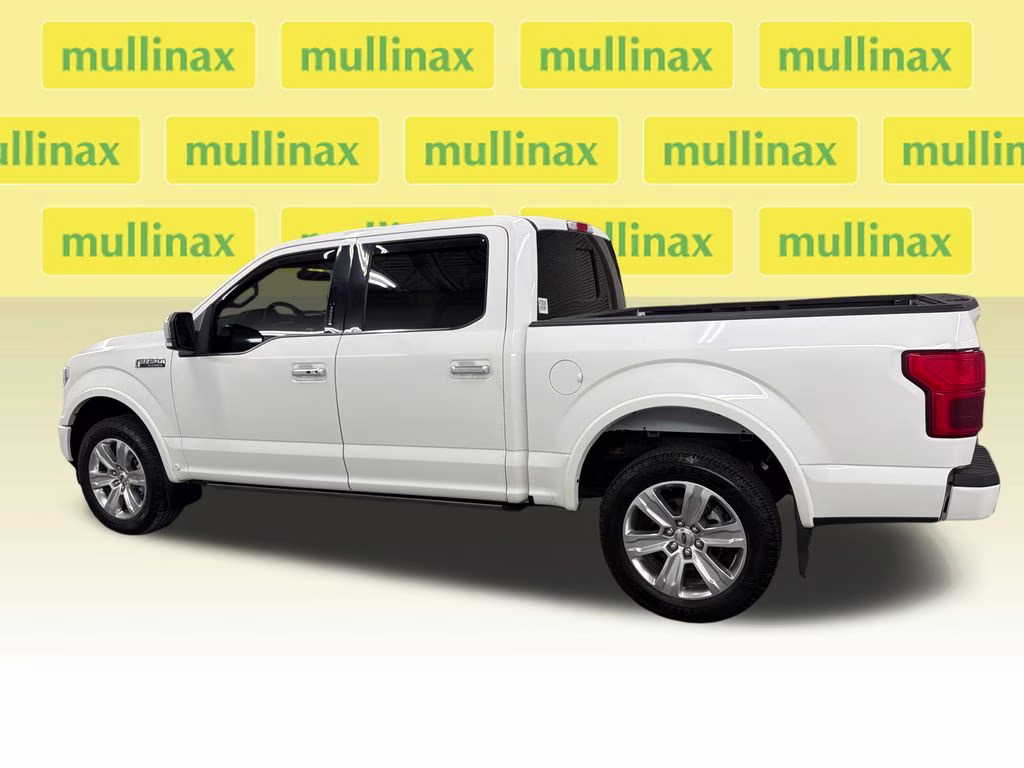 2020 Star White Metallic Tri-Coat Ford F-150 Platinum 4X4 Truck