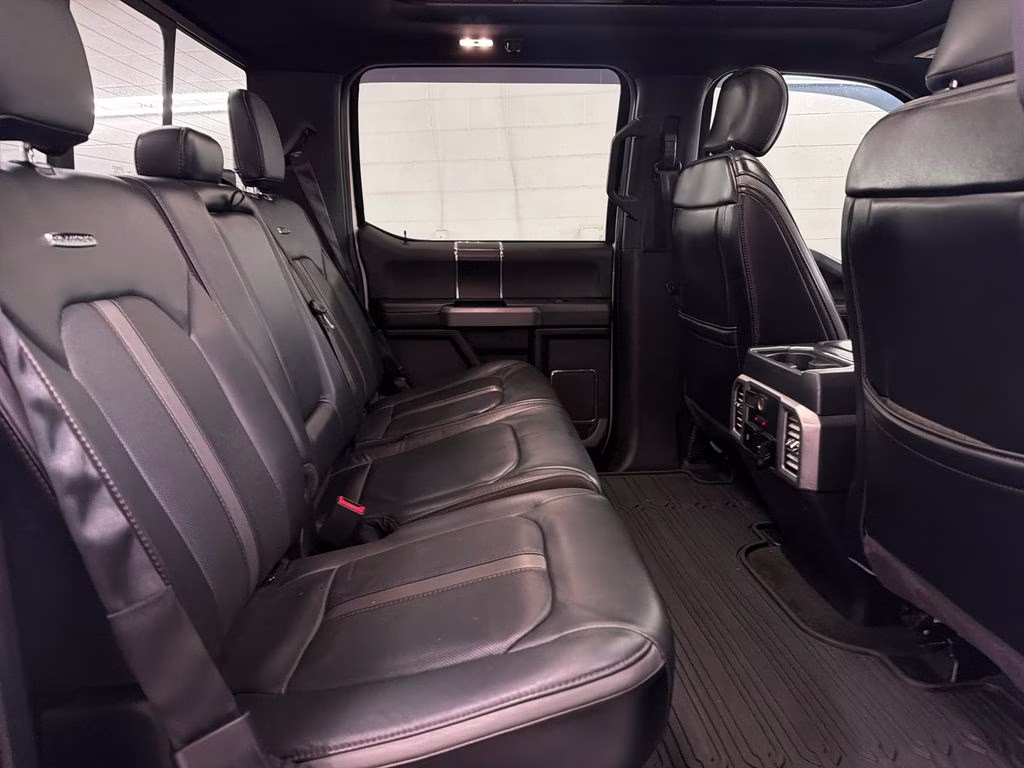 2020 Star White Metallic Tri-Coat Ford F-150 Platinum 4X4 Truck
