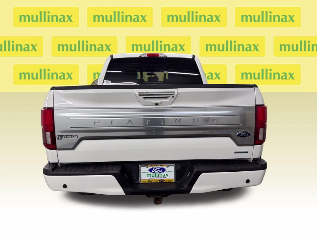 2020 Star White Metallic Tri-Coat Ford F-150 Platinum 4X4 Truck