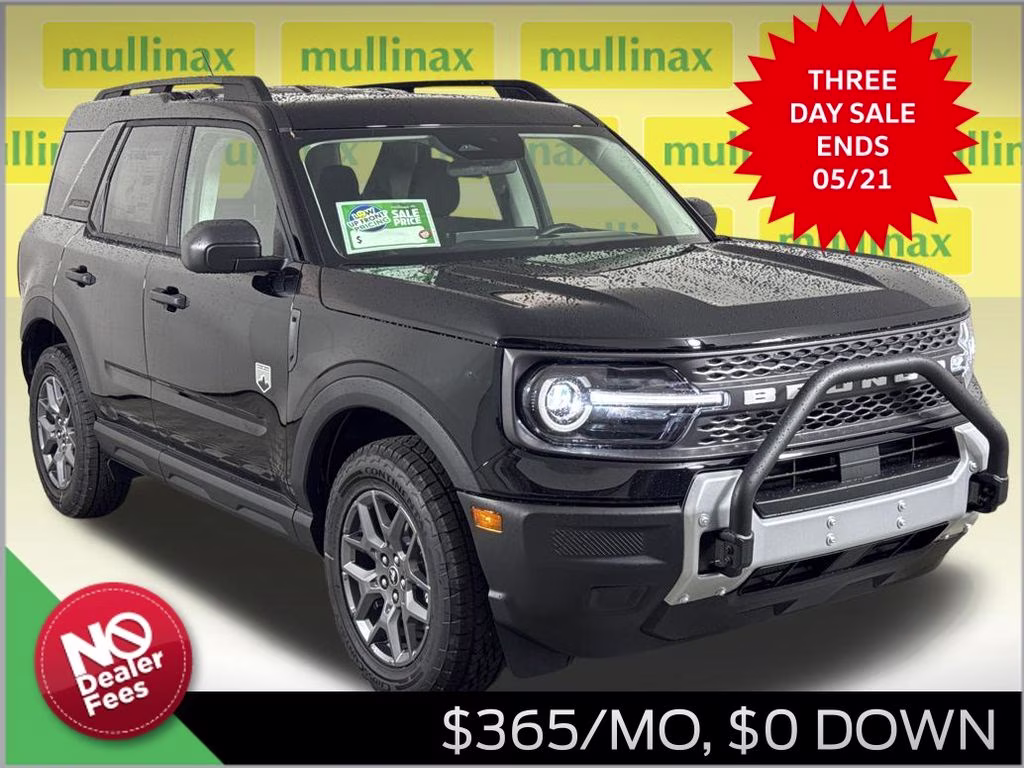 2026 Shadow Black Ford Bronco Sport Big Bend 4X4 SUV
