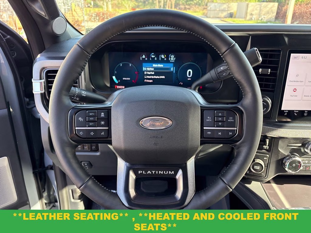 2026 Glacier Gray Metallic TriCoat Ford Super Duty F-350 SRW Platinum 4X4 Truck