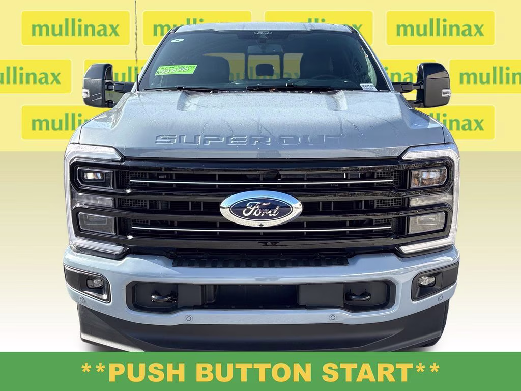 2026 Glacier Gray Metallic TriCoat Ford Super Duty F-350 SRW Platinum 4X4 Truck