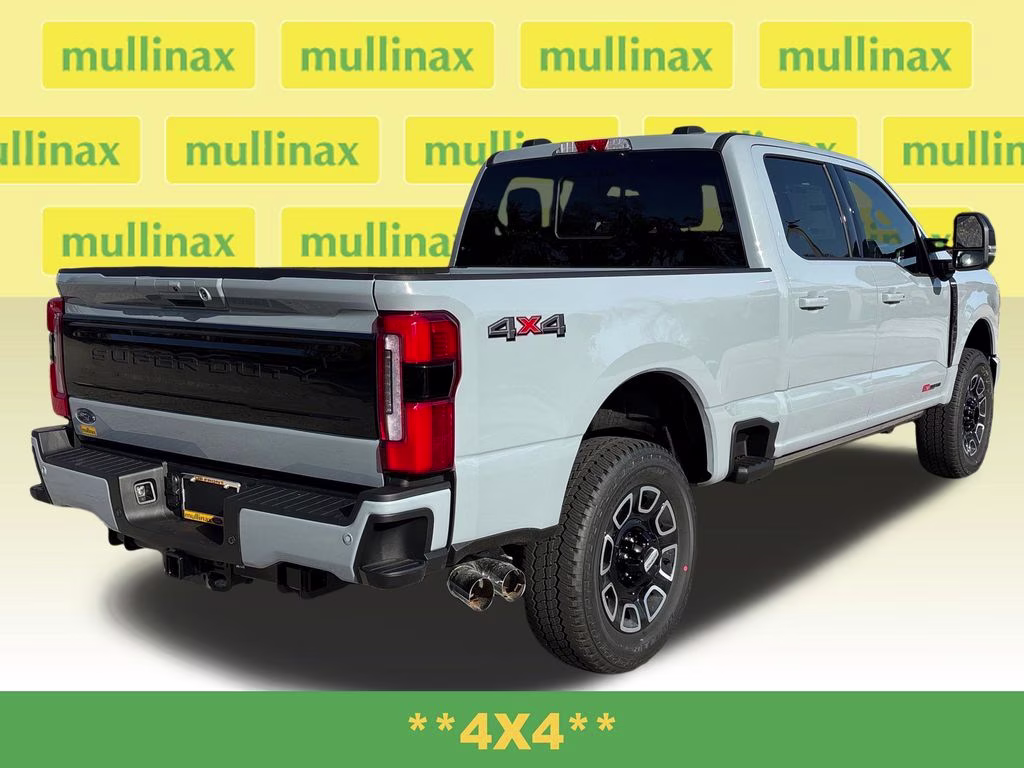 2026 Glacier Gray Metallic TriCoat Ford Super Duty F-350 SRW Platinum 4X4 Truck