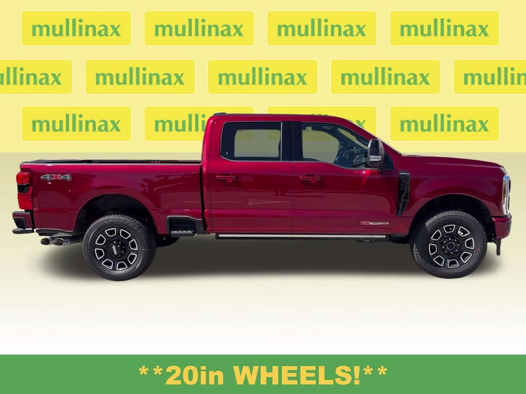 2026 Ruby Red Metallic Tinted Clearcoat Ford Super Duty F-350 SRW Platinum 4X4 Truck