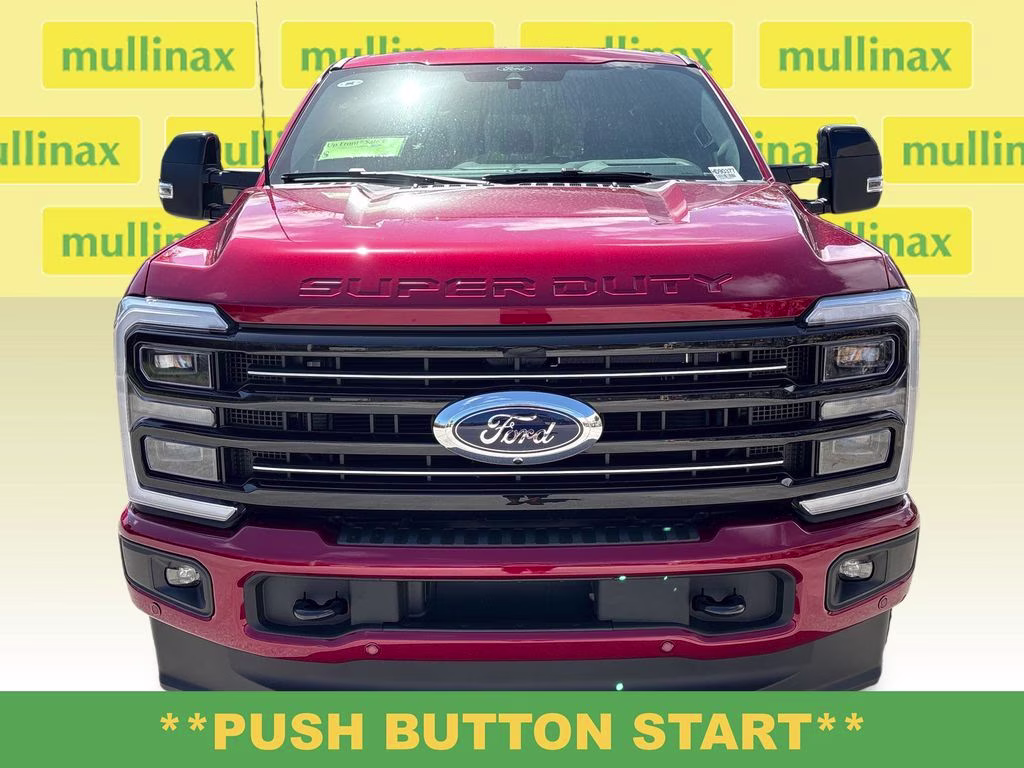 2026 Ruby Red Metallic Tinted Clearcoat Ford Super Duty F-350 SRW Platinum 4X4 Truck