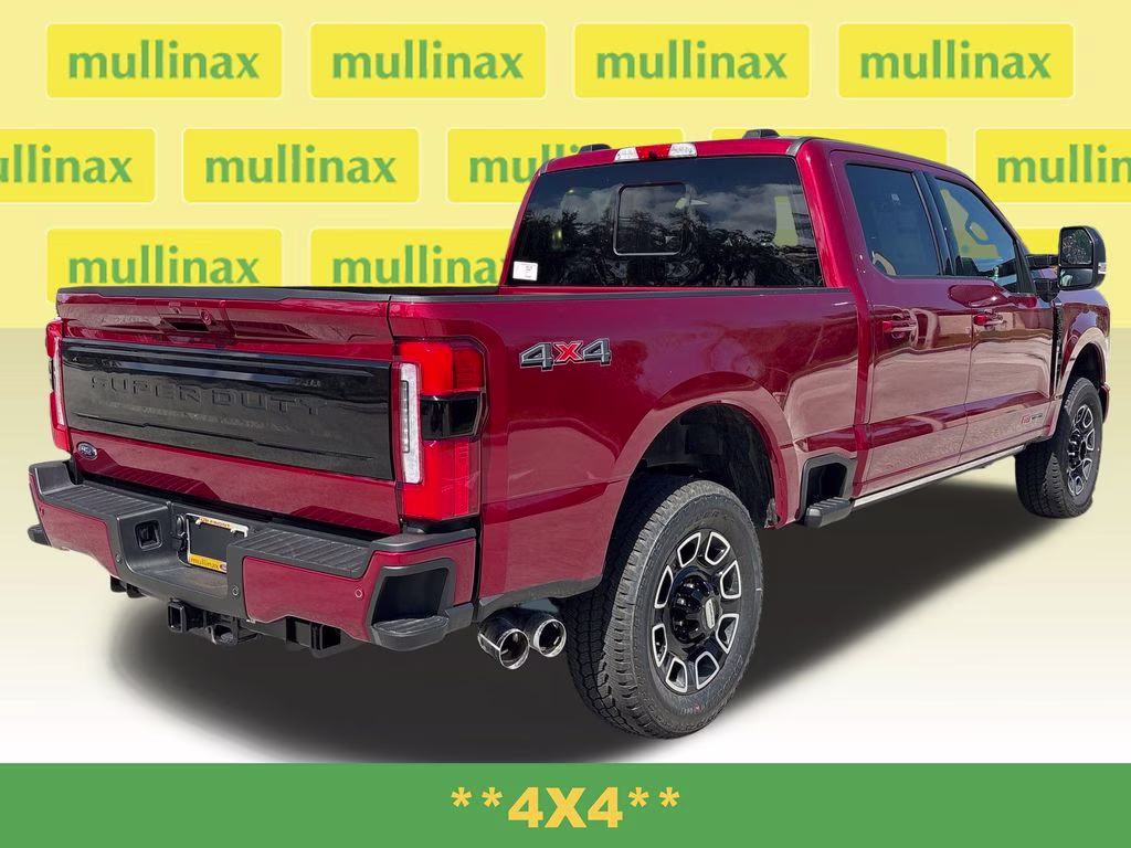 2026 Ruby Red Metallic Tinted Clearcoat Ford Super Duty F-350 SRW Platinum 4X4 Truck