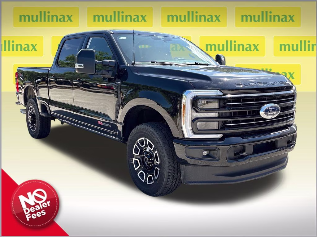2026 Agate Black Metallic Ford Super Duty F-350 SRW Platinum 4X4 Truck