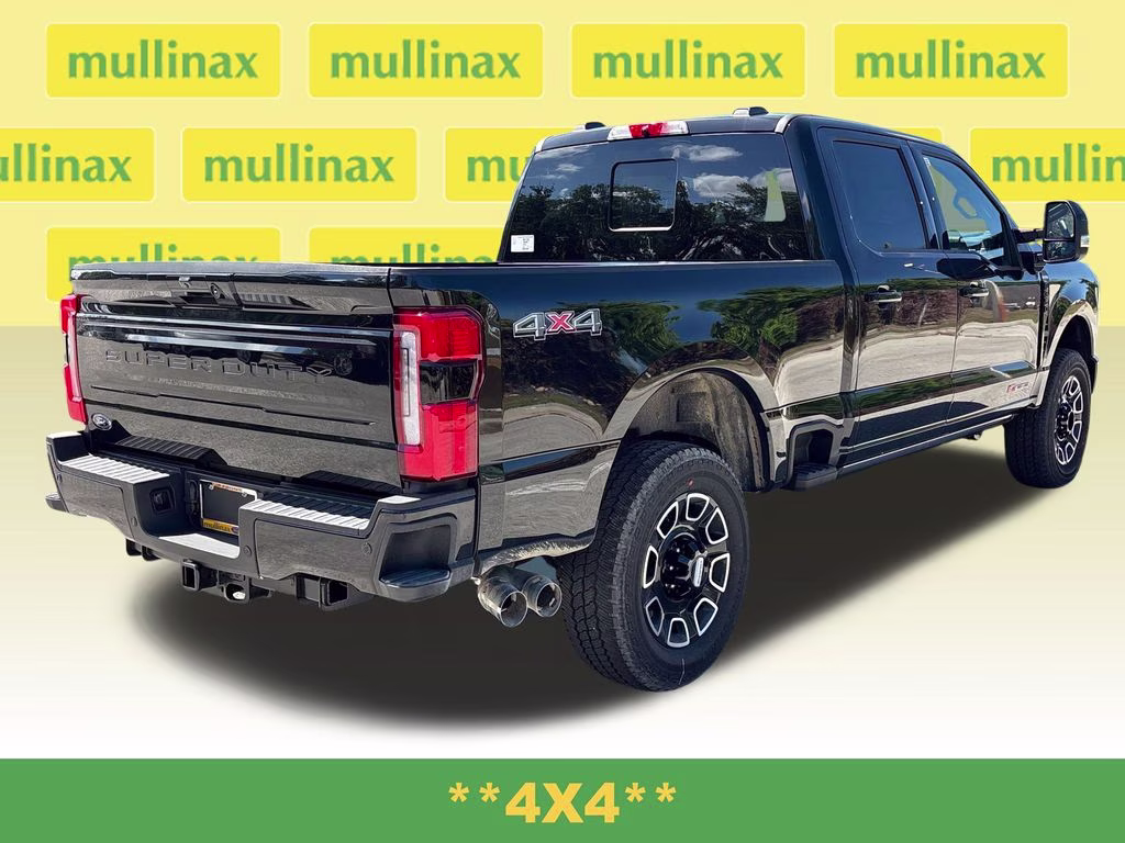 2026 Agate Black Metallic Ford Super Duty F-350 SRW Platinum 4X4 Truck