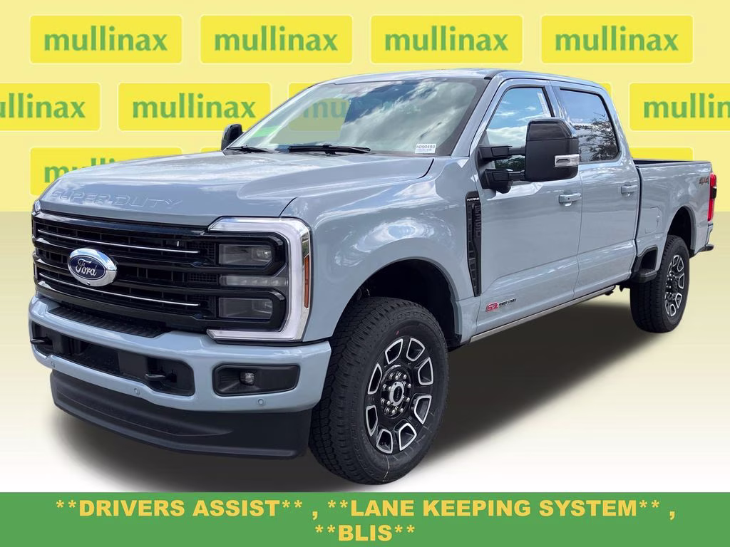 2026 Glacier Gray Metallic TriCoat Ford Super Duty F-350 SRW Platinum 4X4 Truck