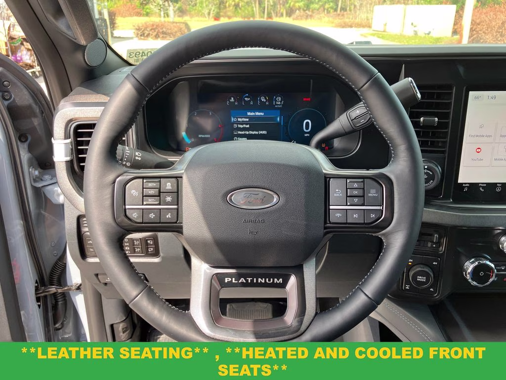 2026 Glacier Gray Metallic TriCoat Ford Super Duty F-350 SRW Platinum 4X4 Truck