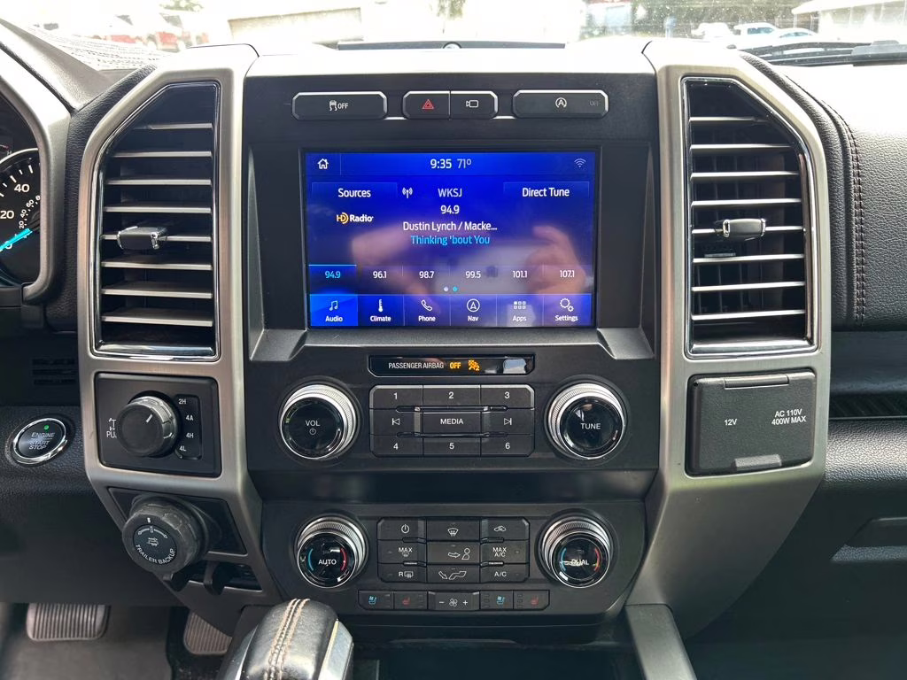 2020 Star White Metallic Tri-Coat Ford F-150 Platinum 4X4 Truck