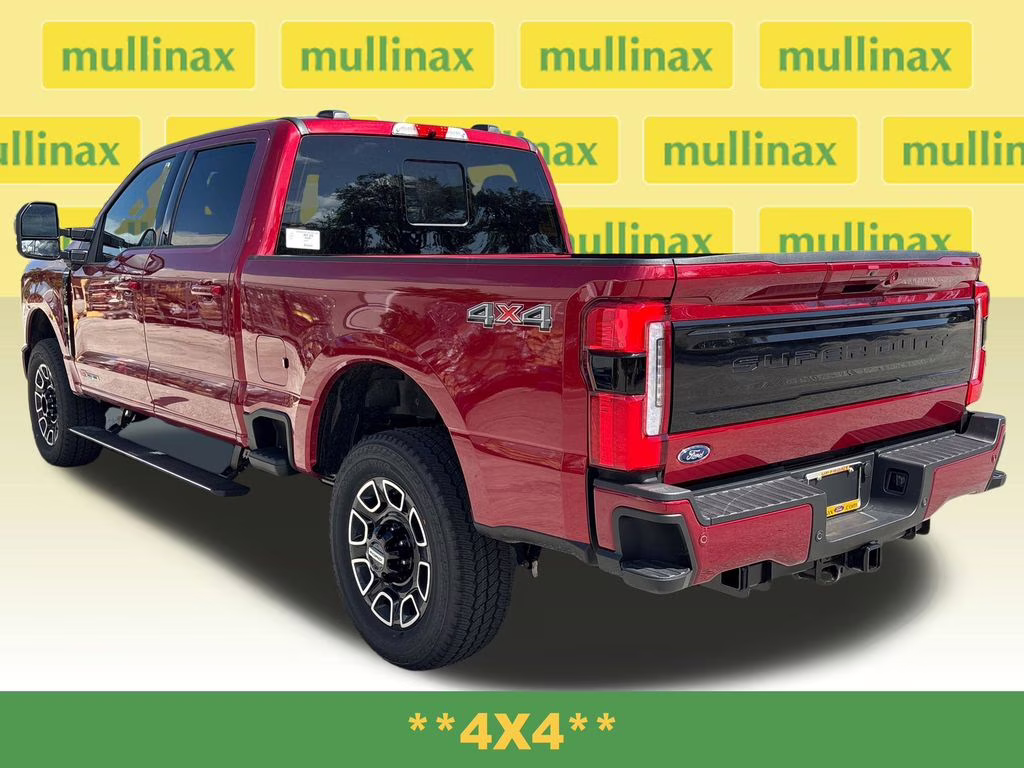 2026 Ruby Red Metallic Tinted Clearcoat Ford Super Duty F-350 SRW Platinum 4X4 Truck