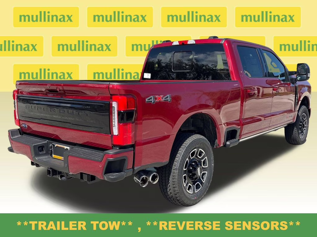 2026 Ruby Red Metallic Tinted Clearcoat Ford Super Duty F-350 SRW Platinum 4X4 Truck