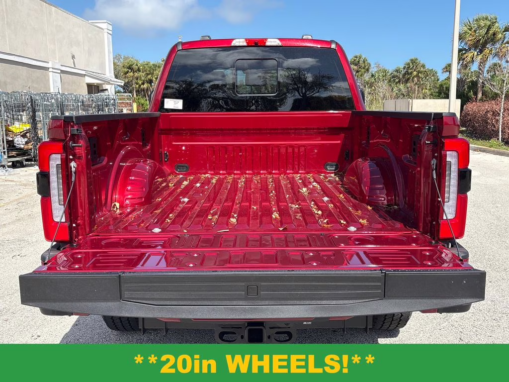 2026 Ruby Red Metallic Tinted Clearcoat Ford Super Duty F-350 SRW Platinum 4X4 Truck