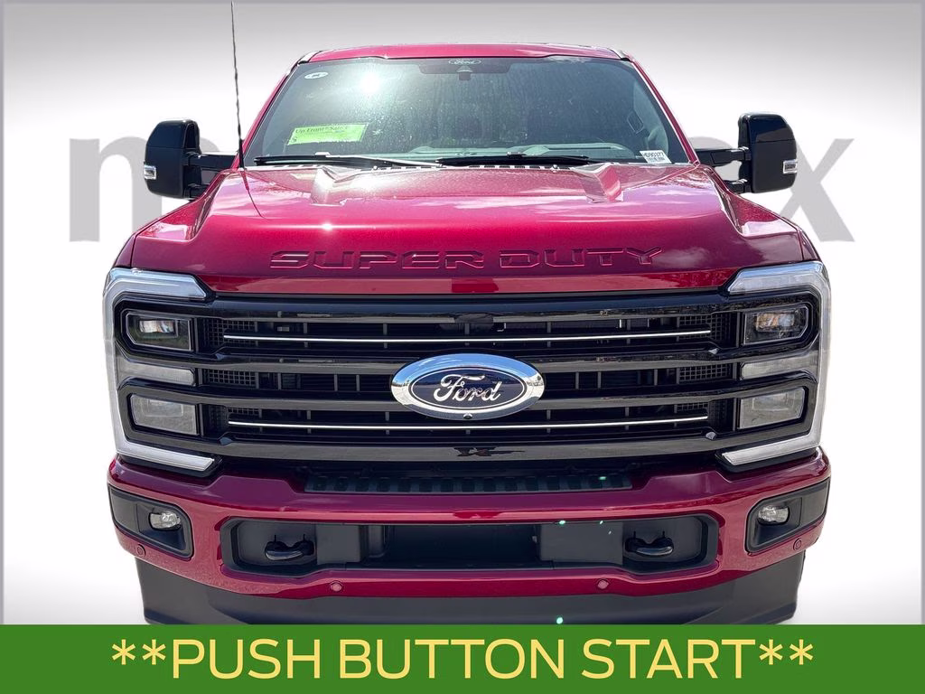 2026 Ruby Red Metallic Tinted Clearcoat Ford Super Duty F-350 SRW Platinum 4X4 Truck