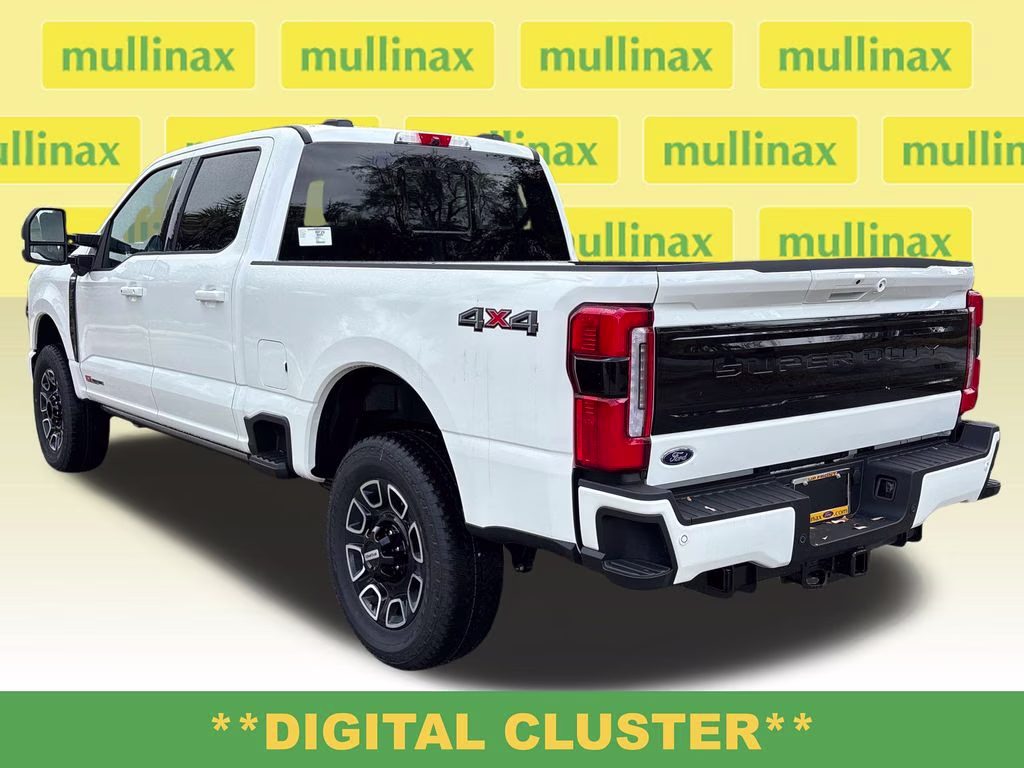 2026 Star White Metallic Tri-Coat Ford Super Duty F-350 SRW Platinum 4X4 Truck