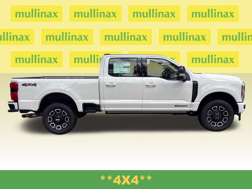 2026 Star White Metallic Tri-Coat Ford Super Duty F-350 SRW Platinum 4X4 Truck
