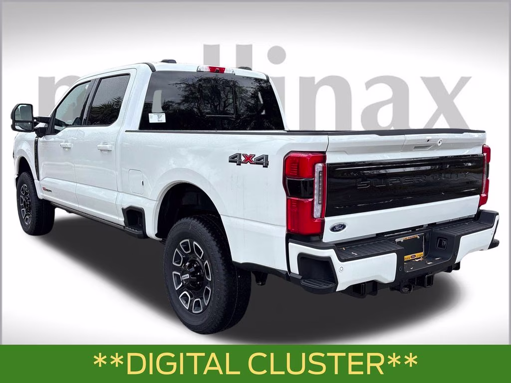 2026 Star White Metallic Tri-Coat Ford Super Duty F-350 SRW Platinum 4X4 Truck