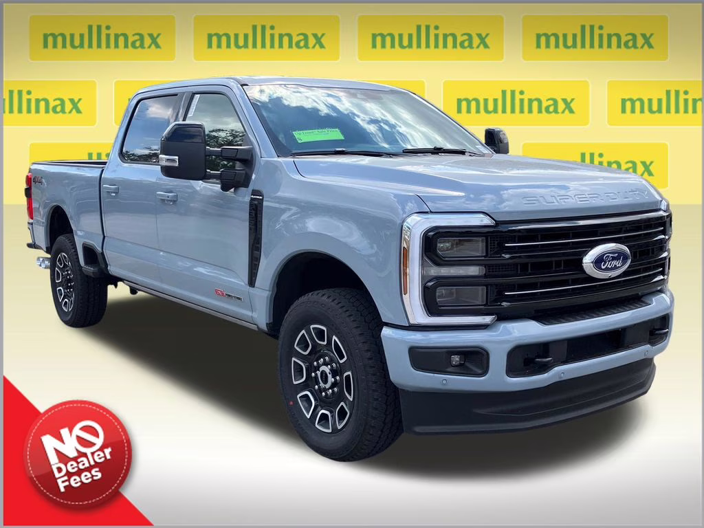 2026 Glacier Gray Metallic TriCoat Ford Super Duty F-350 SRW Platinum 4X4 Truck