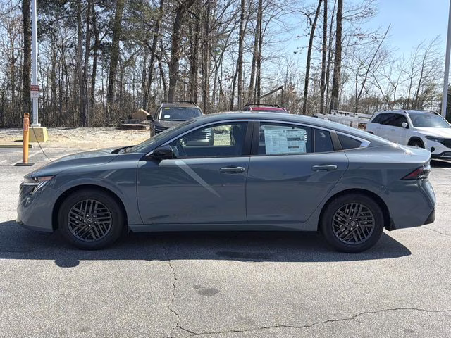 2026 Atlantic Gray Metallic Nissan Sentra SV FWD Sedan