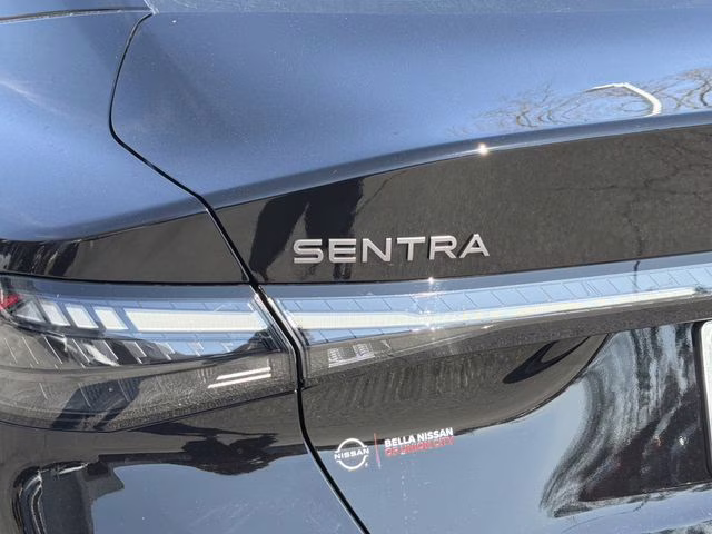 2026 Super Black Nissan Sentra SV FWD Sedan