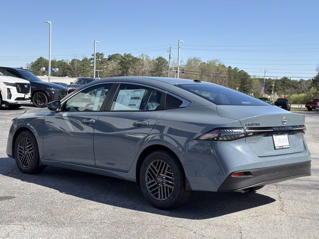 2026 Atlantic Gray Metallic Nissan Sentra SV FWD Sedan