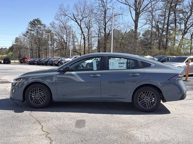 2026 Atlantic Gray Metallic Nissan Sentra SV FWD Sedan