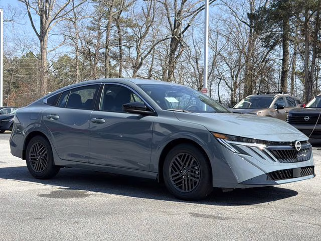 2026 Atlantic Gray Metallic Nissan Sentra SV FWD Sedan