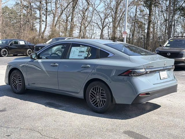 2026 Atlantic Gray Metallic Nissan Sentra SV FWD Sedan
