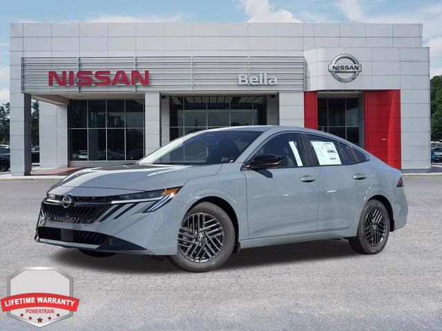 2026 Atlantic Gray Metallic Nissan Sentra SV FWD Sedan