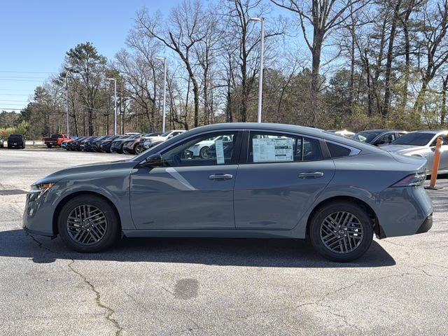 2026 Atlantic Gray Metallic Nissan Sentra SV FWD Sedan