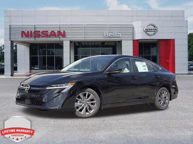 2026 Super Black Nissan Sentra SL FWD Sedan