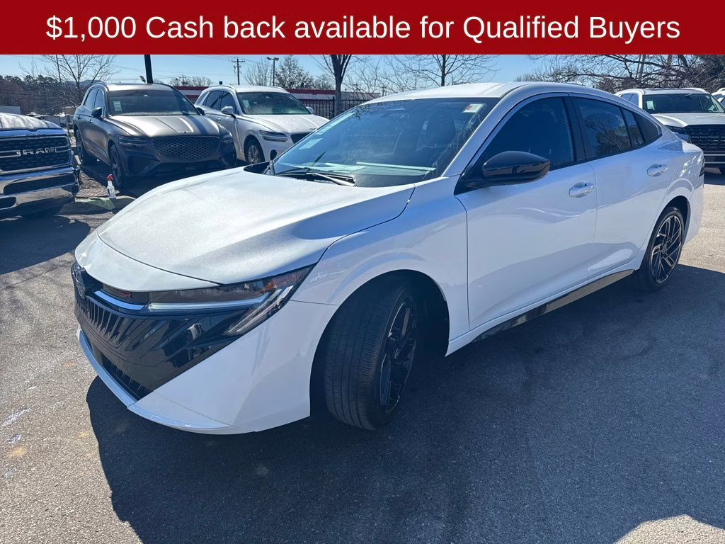 2026 Aspen White Tricoat Nissan Sentra SR FWD Sedan